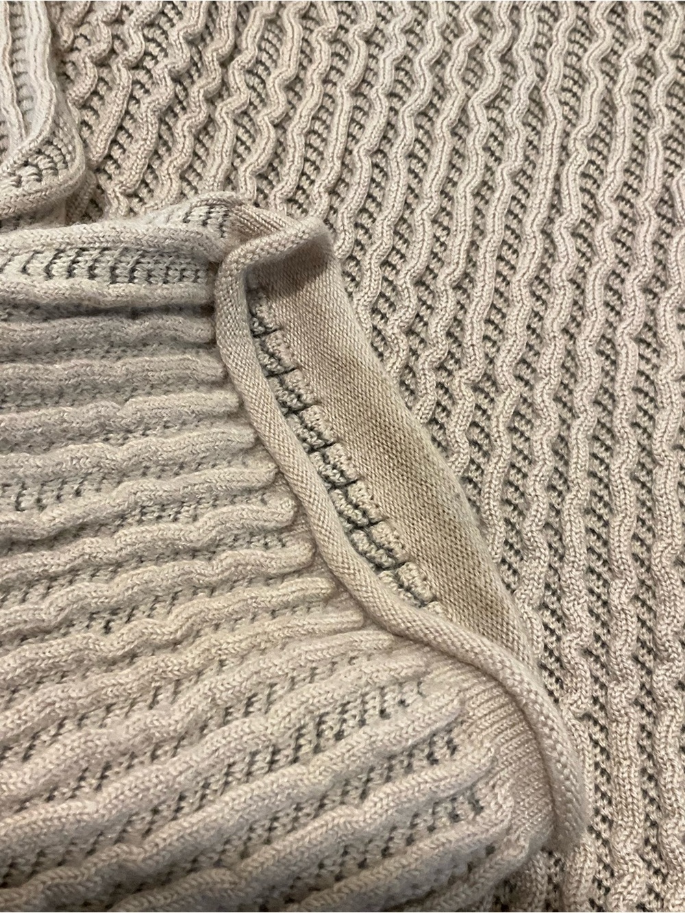 Giorgio Armani Tan Ribbed Sweater - Picture 12 of 14